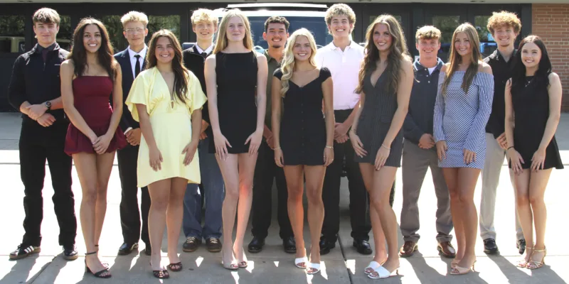 Salem High School Fall Homecoming Court